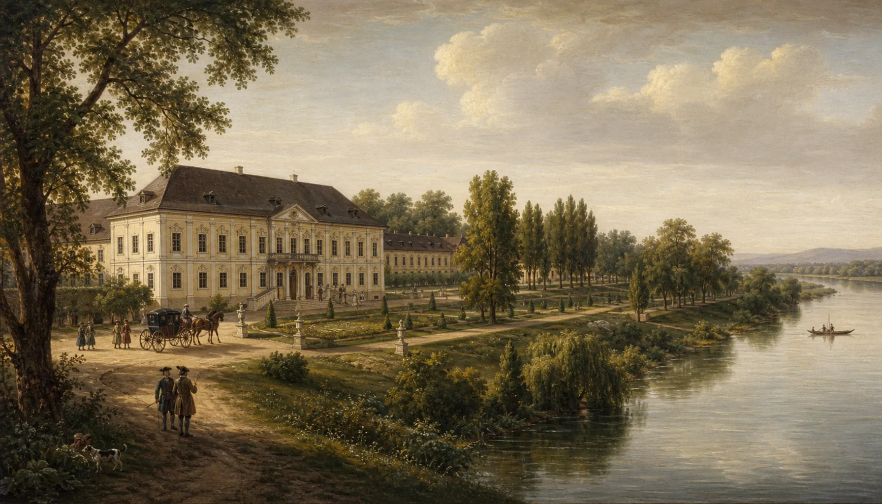 The Esterházy manor and its park