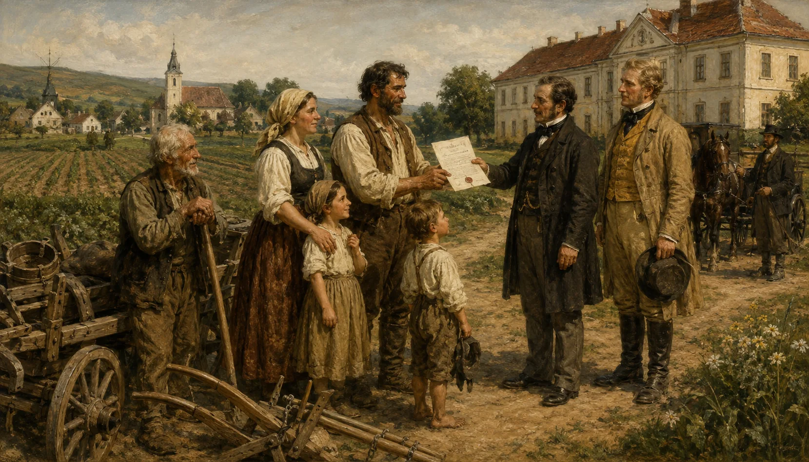 The serfs are freed