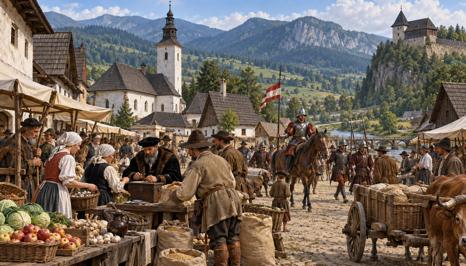 A market town on somebody else's estate
