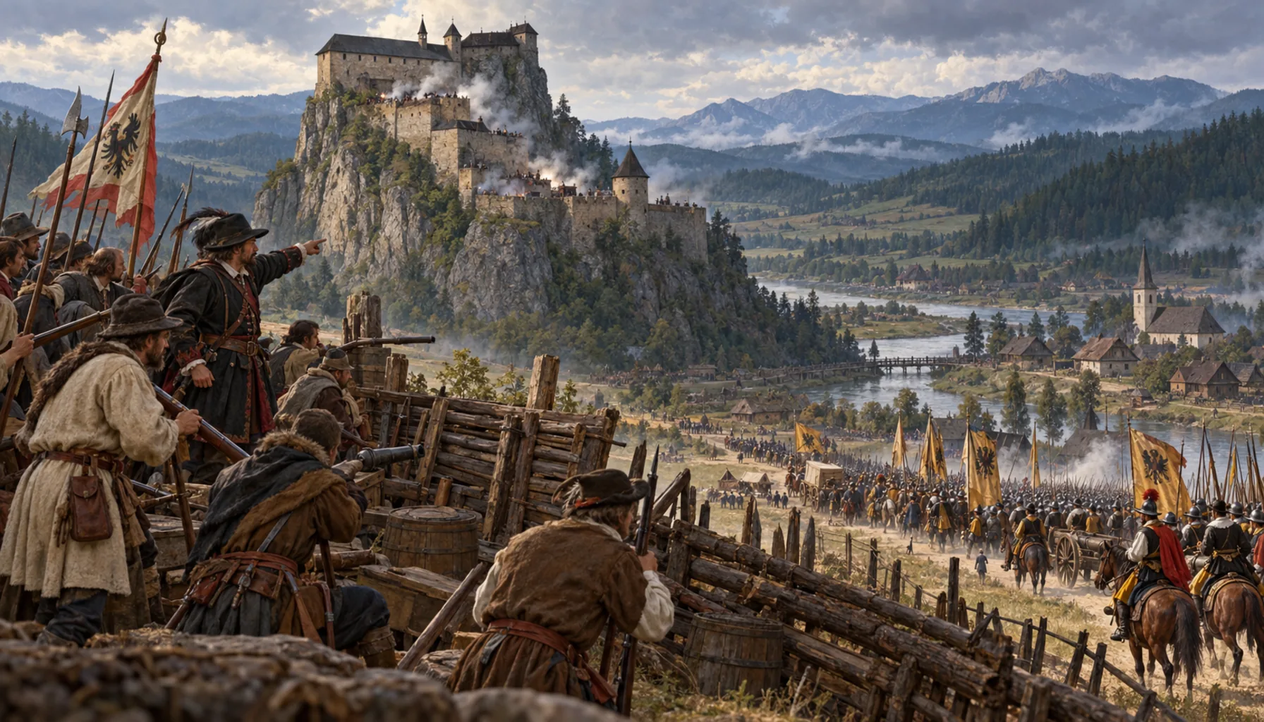 The town that rose from somebody else's fire