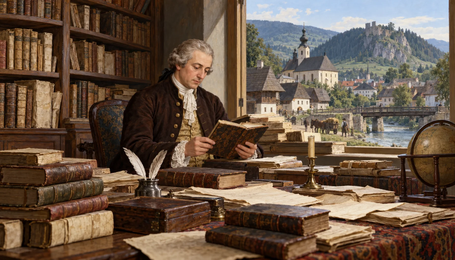 The clerk who collected fifty thousand books