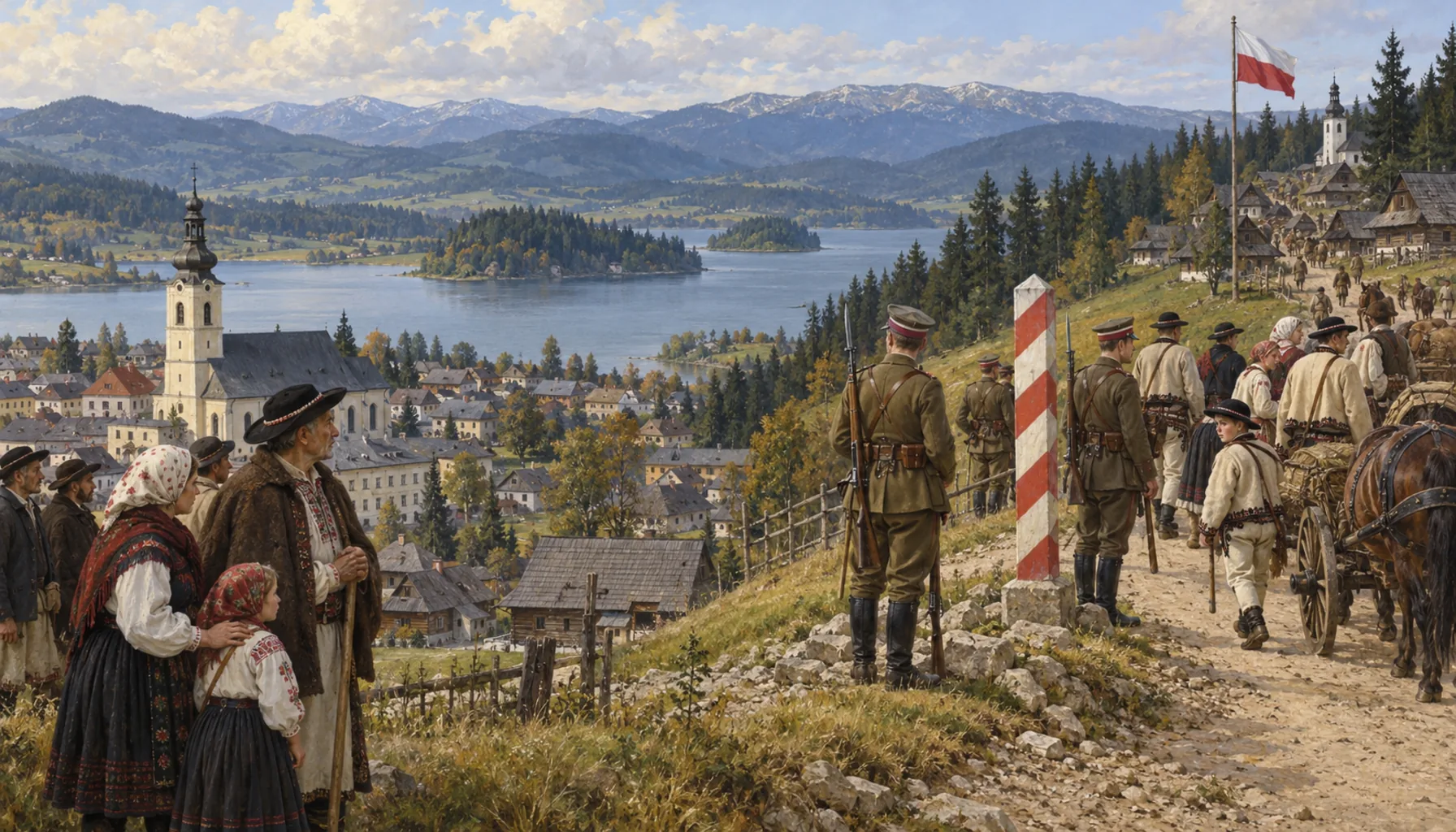 Half of the Upper Orava becomes Poland