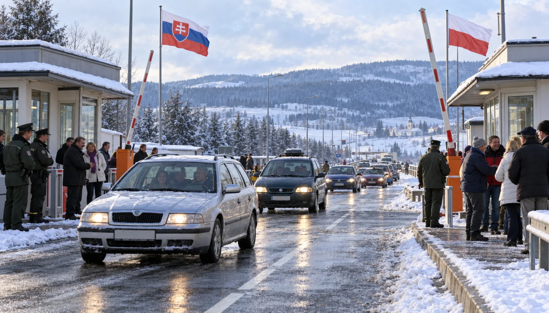 The border opens again