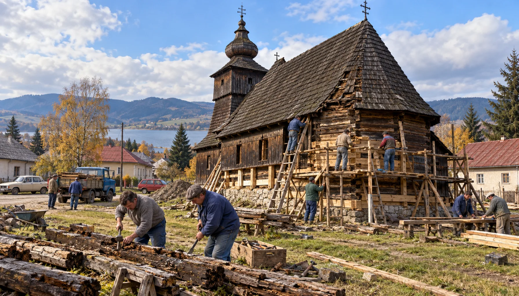 Saving the wooden church