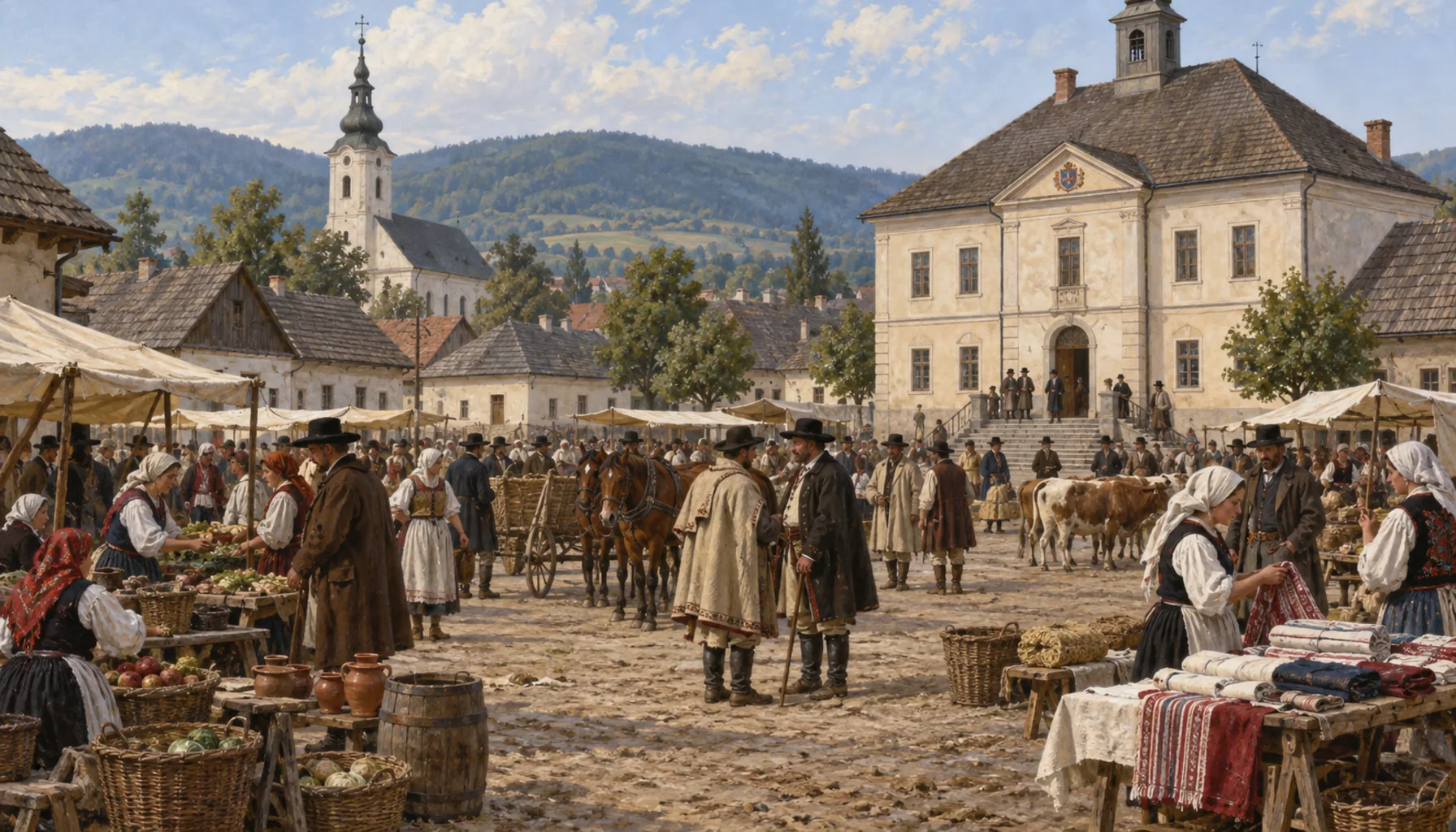 Market rights and a district office