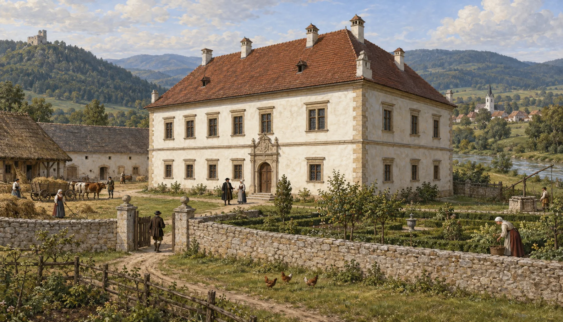 The Šóoš manor