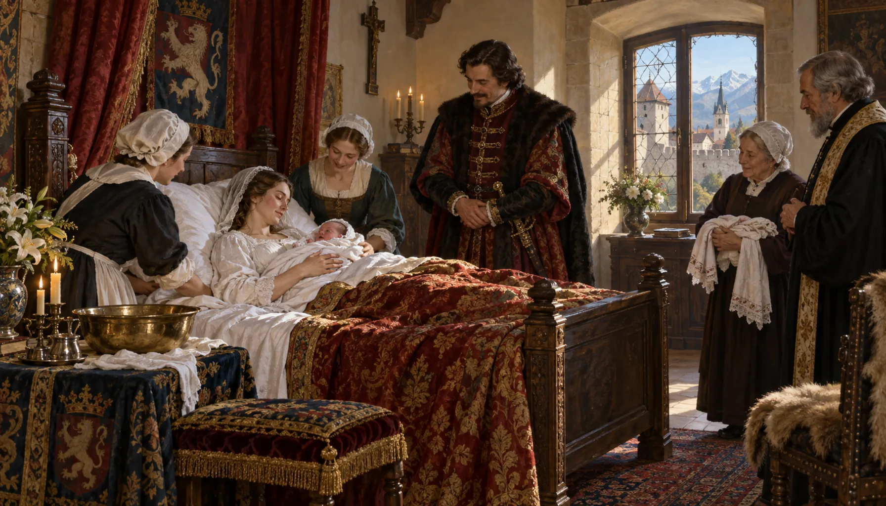 The prince born in the castle