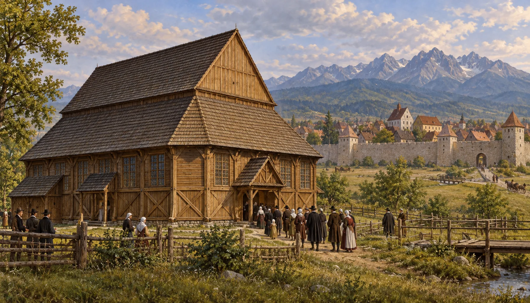 A church without a nail