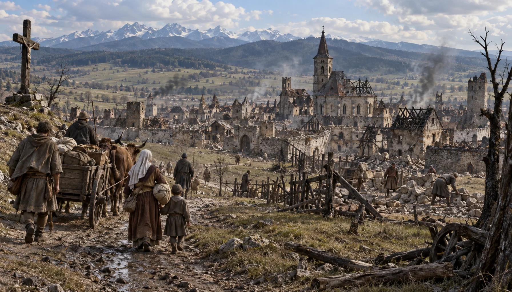 After the Mongols, the settlers