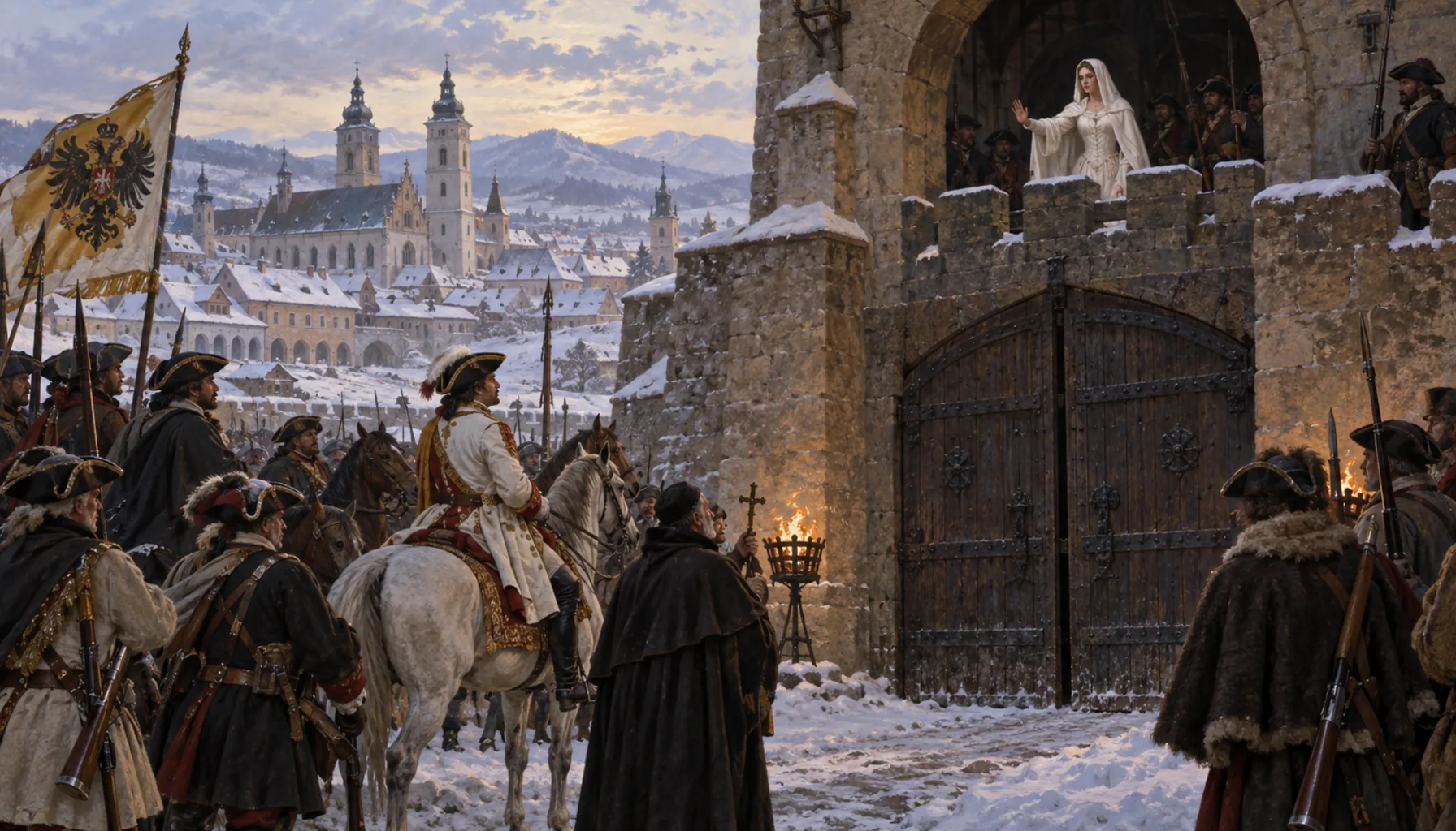 The White Lady who did not open the gate