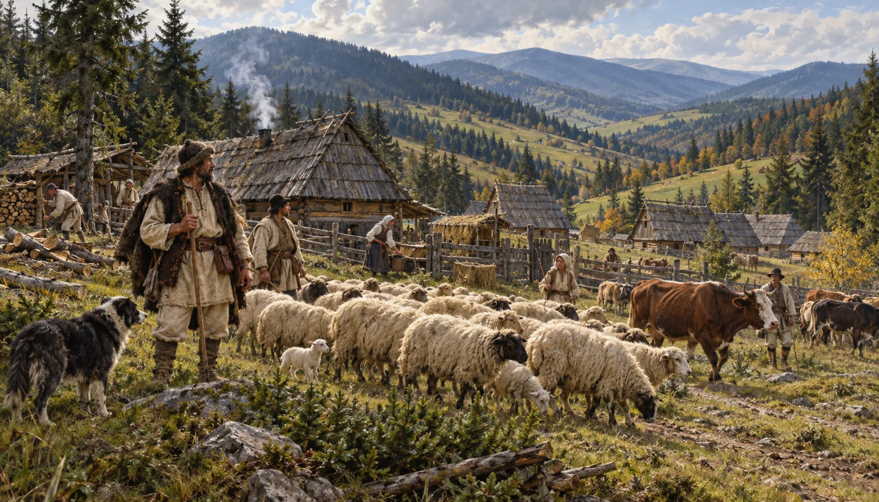 Shepherds, then a village of the Humenné estate