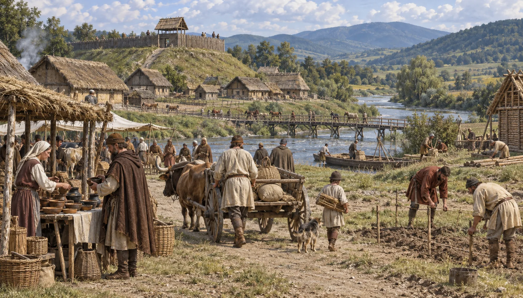 Settlers on the Torysa
