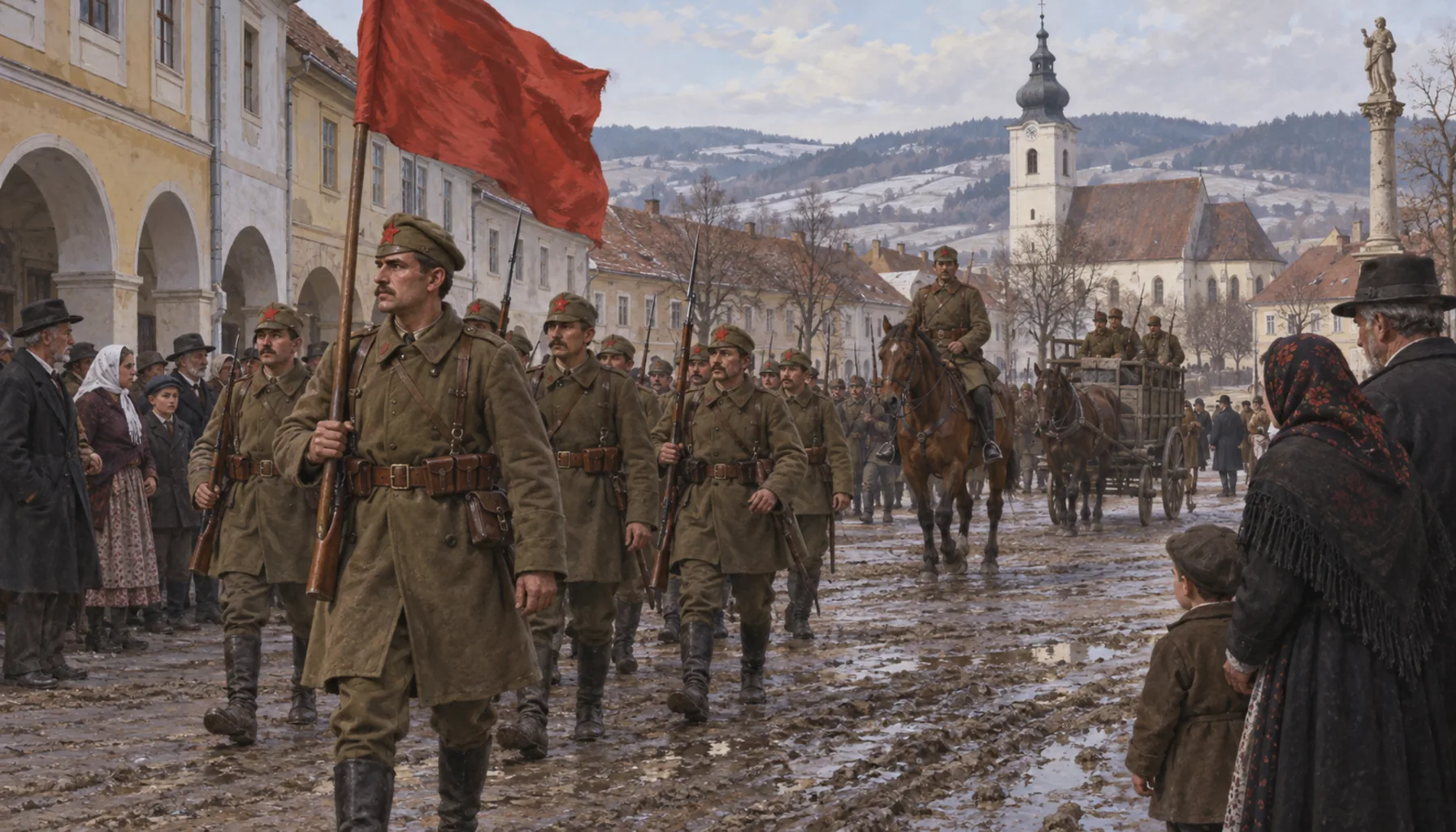 A red army, then twenty quiet years