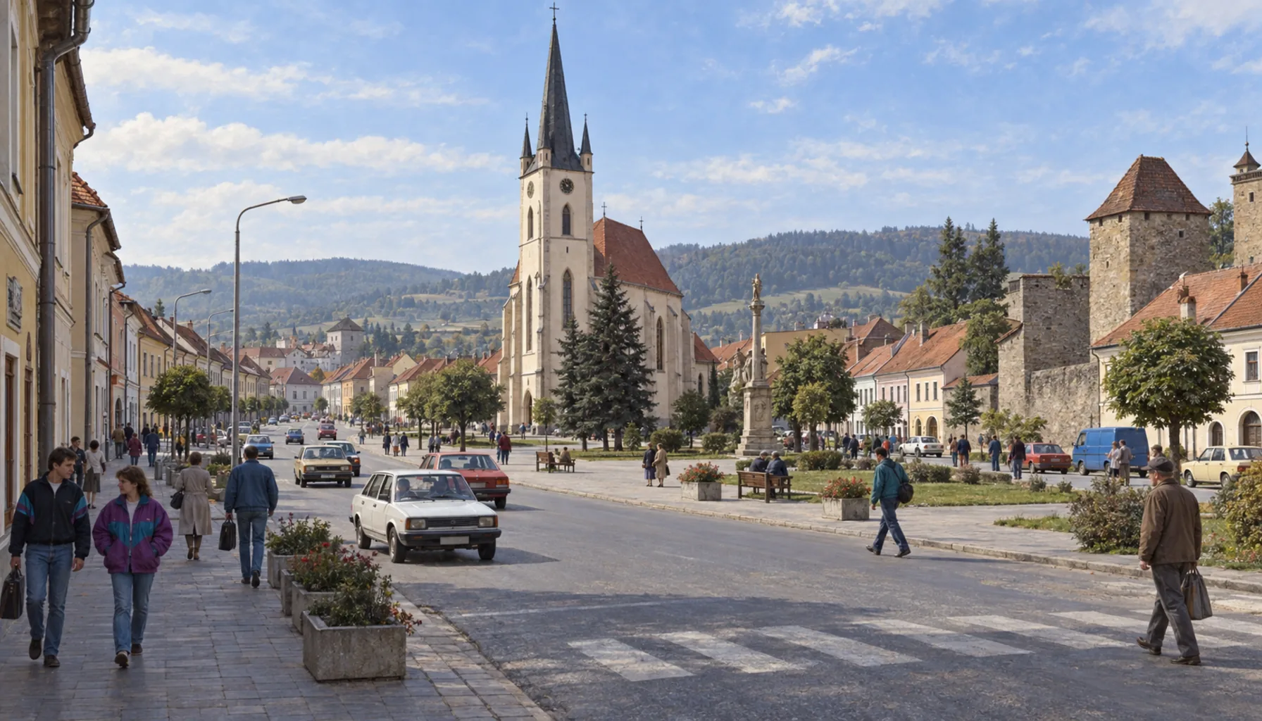 The square, and everybody's commute
