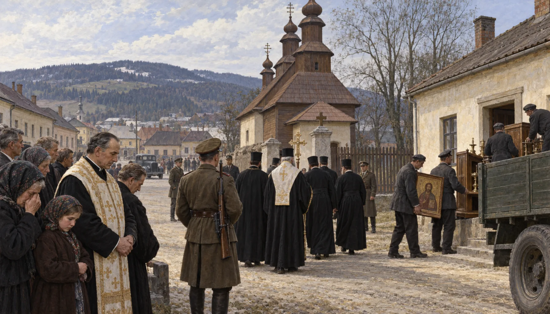 The Greek Catholic Church is abolished