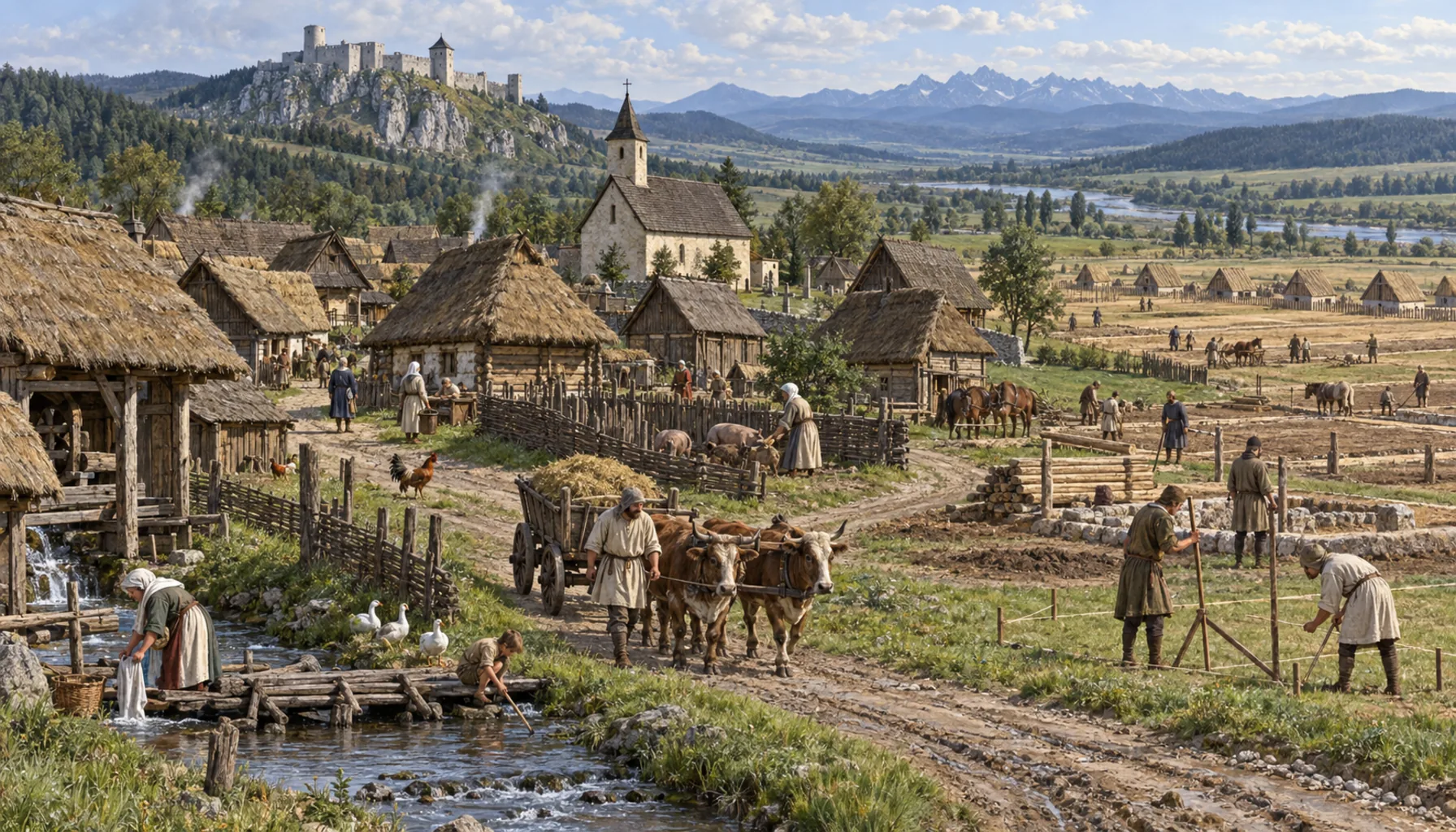 The old village