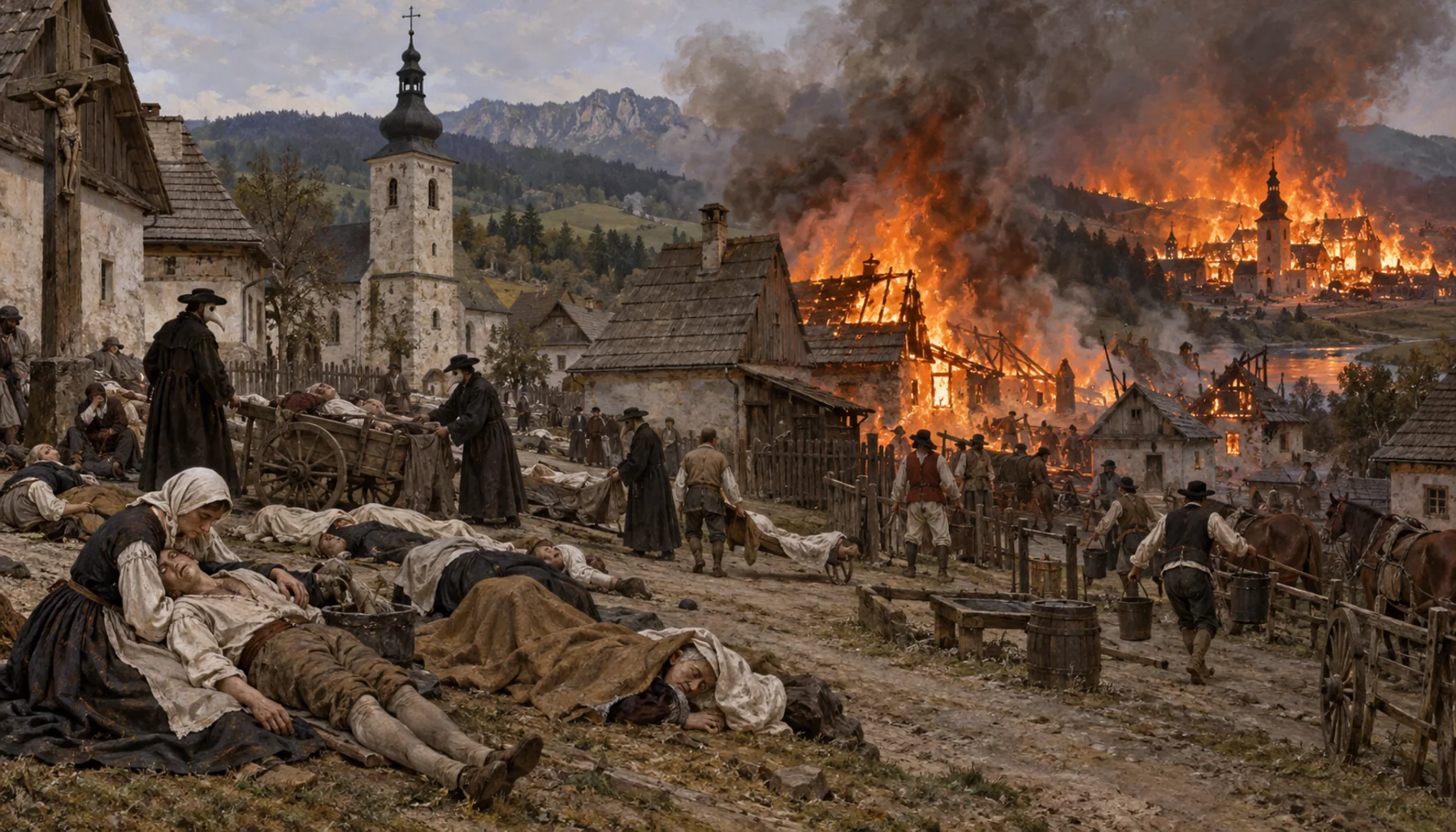 Plague, then fire, then fire again