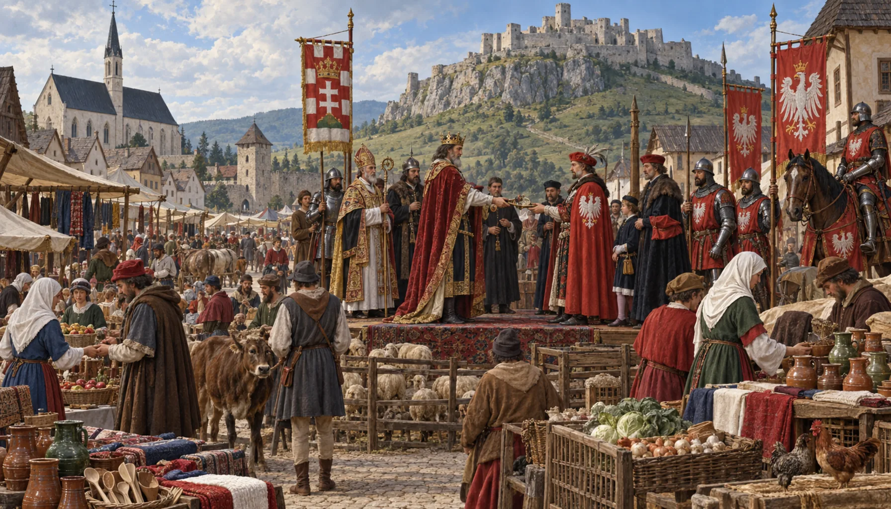 Pledged to Poland, and the Thursday market