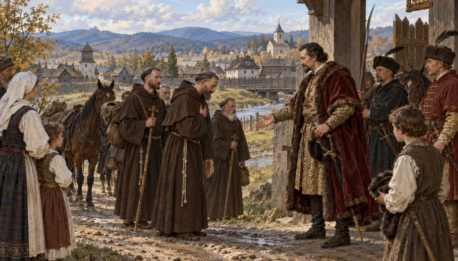 The Franciscans arrive