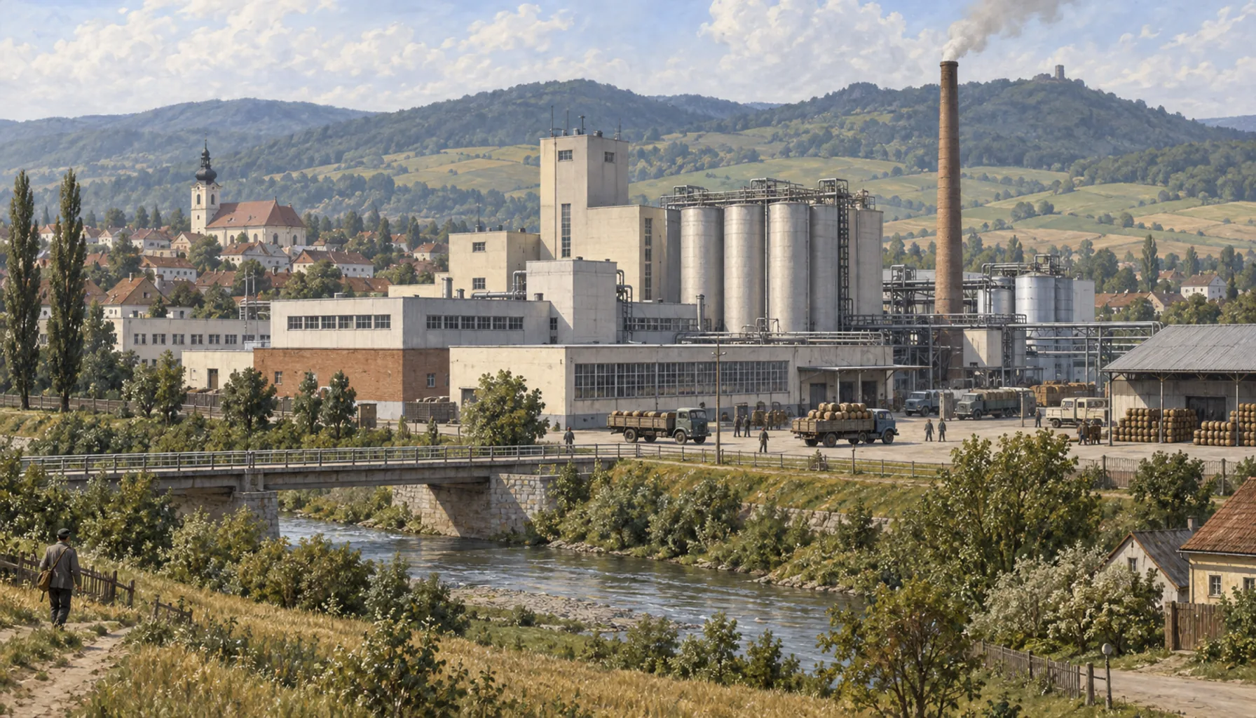 The brewery