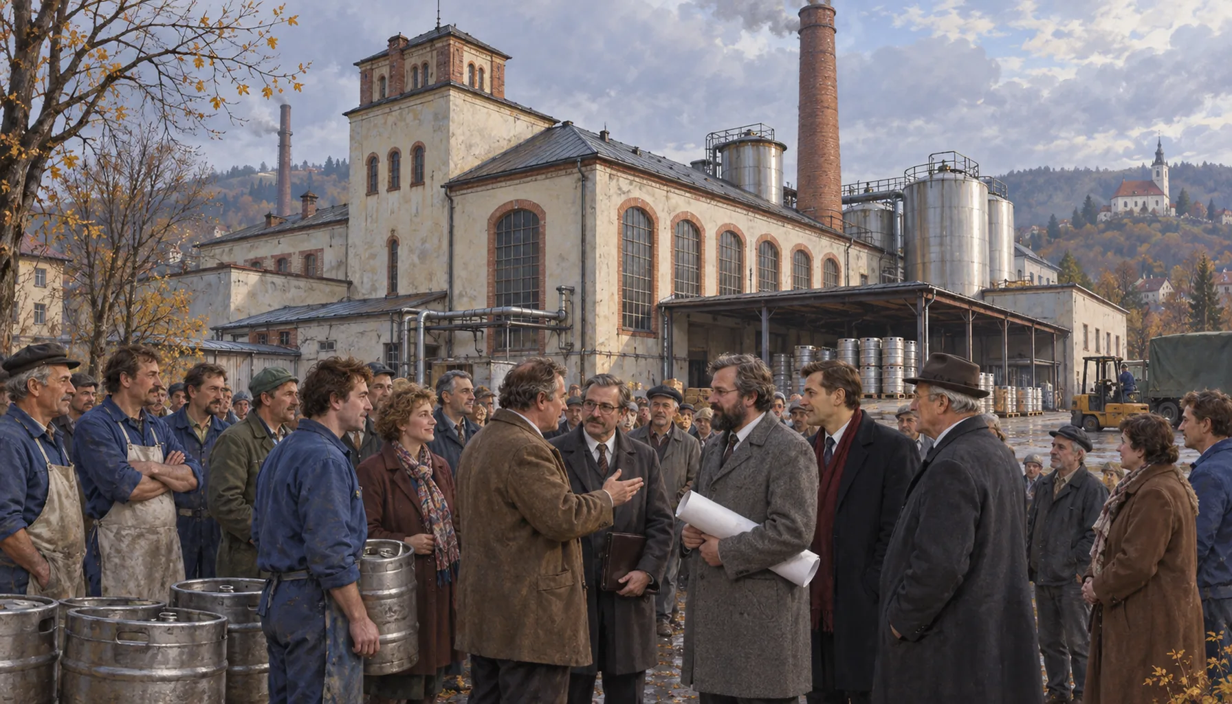 One factory, several owners