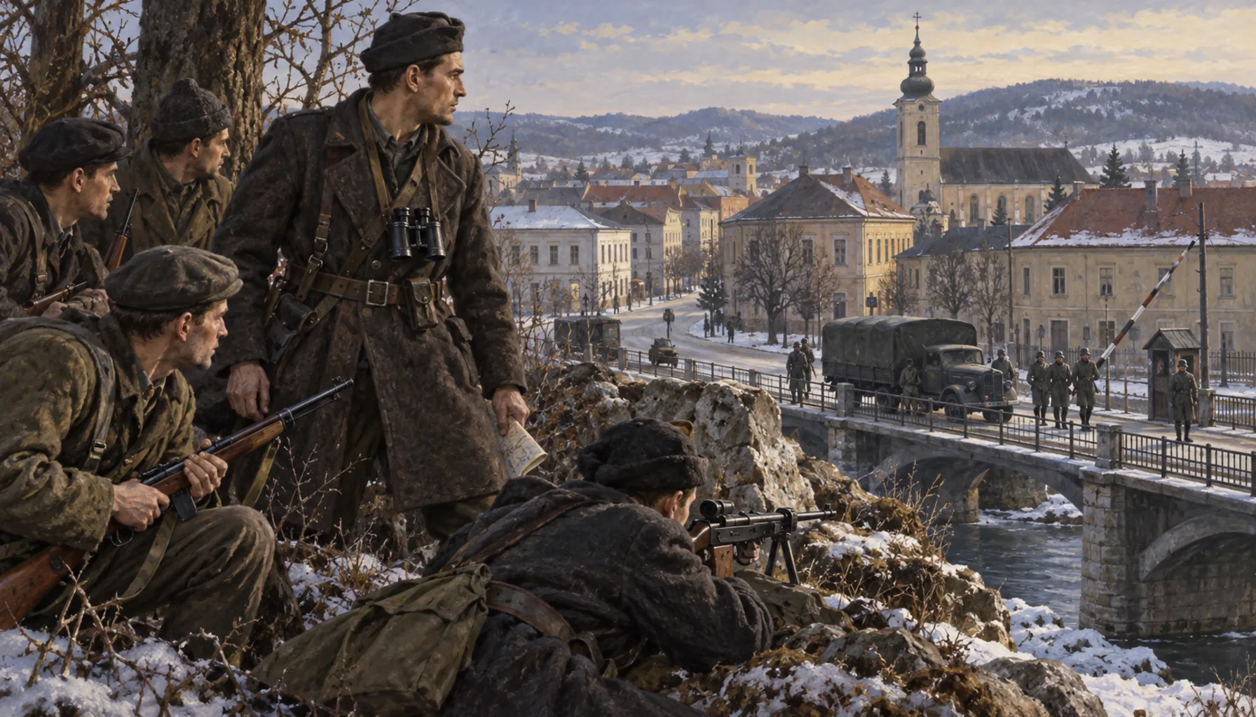 Daxner and the partisans of Zámutov