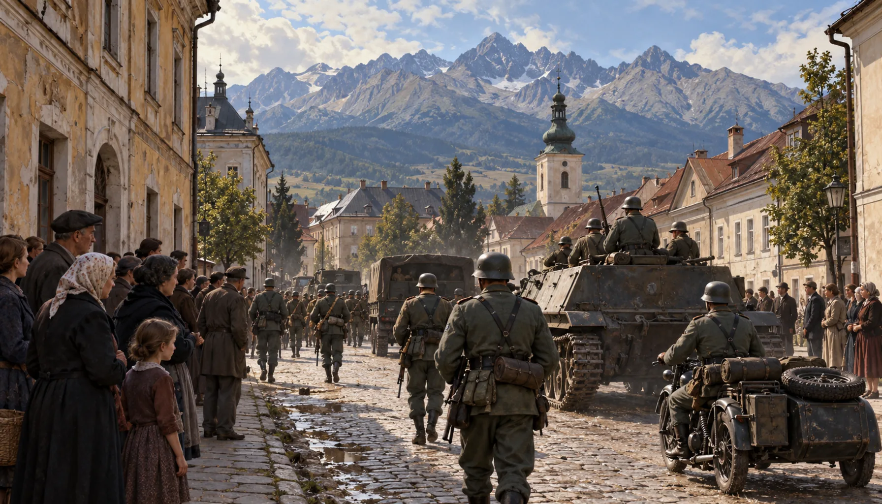 The uprising, and the front