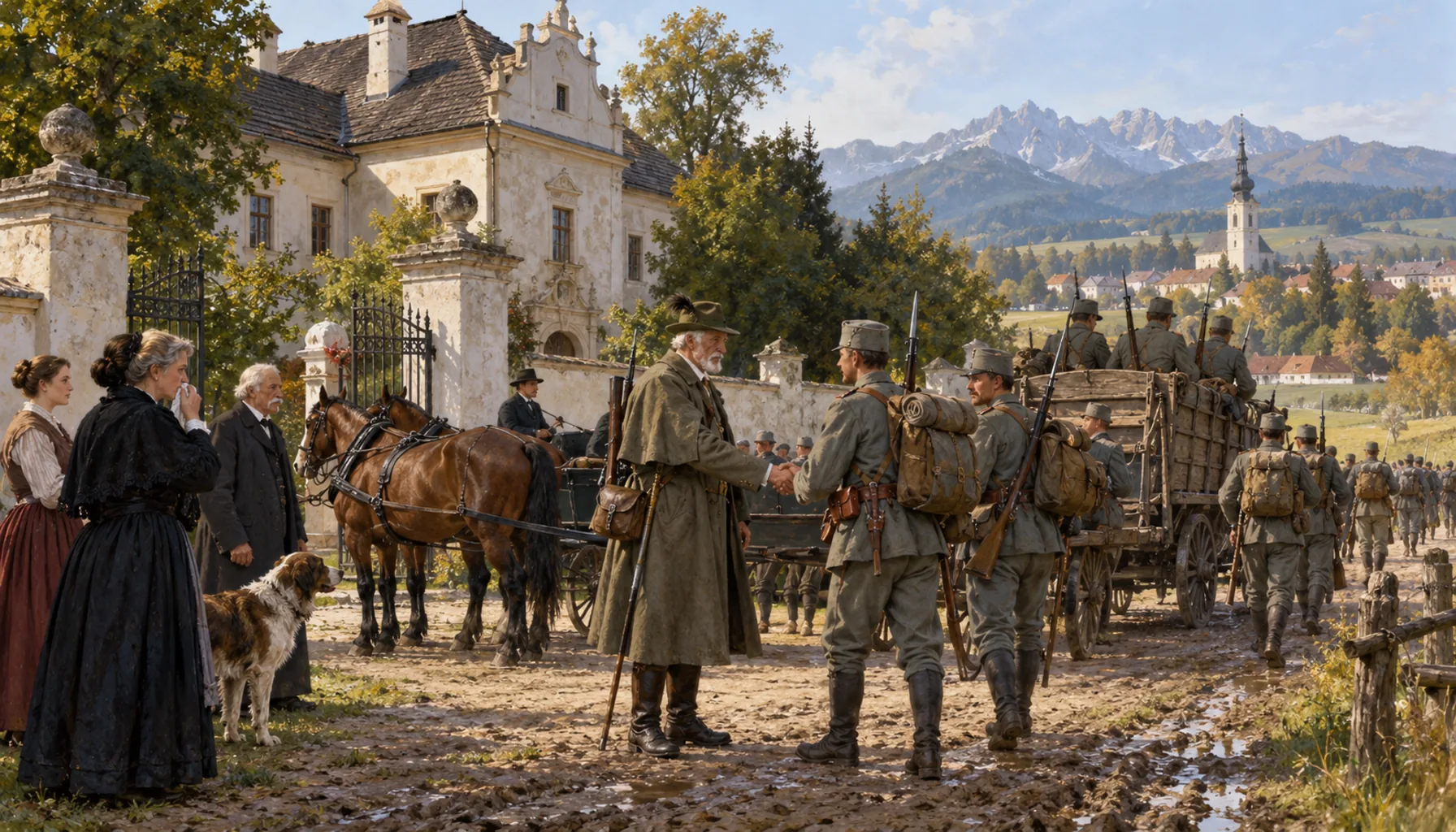Mednyánszky goes to the front at sixty-two
