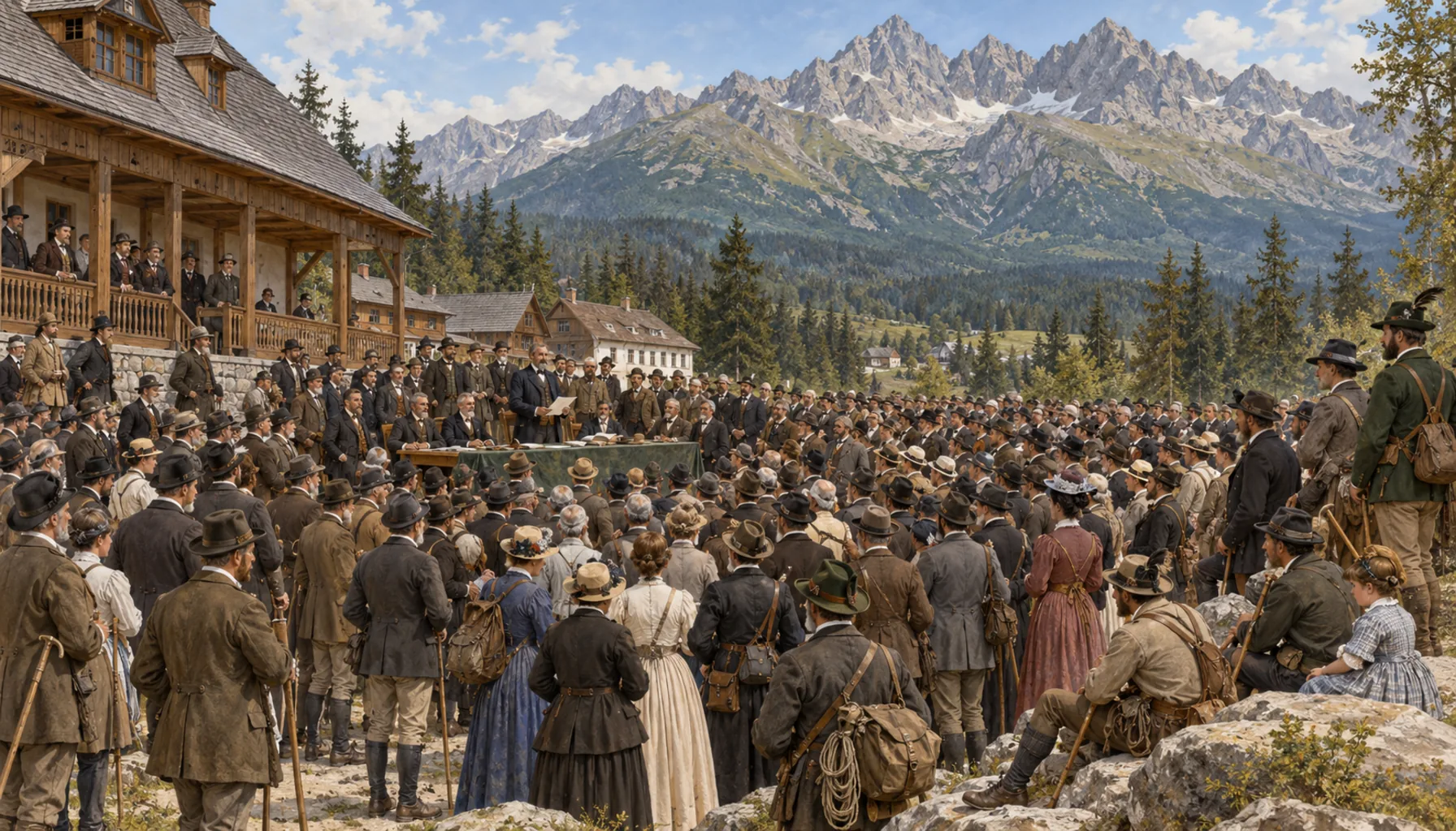 The Carpathian Society is founded at Smokovec
