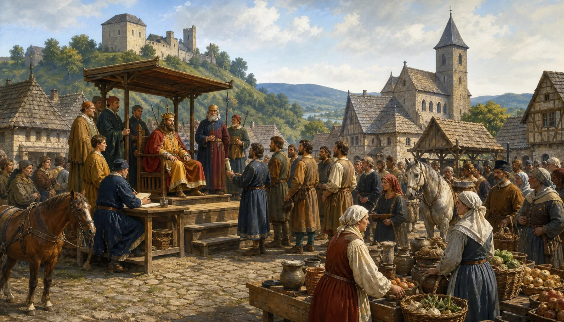 Thirteen years as a royal town
