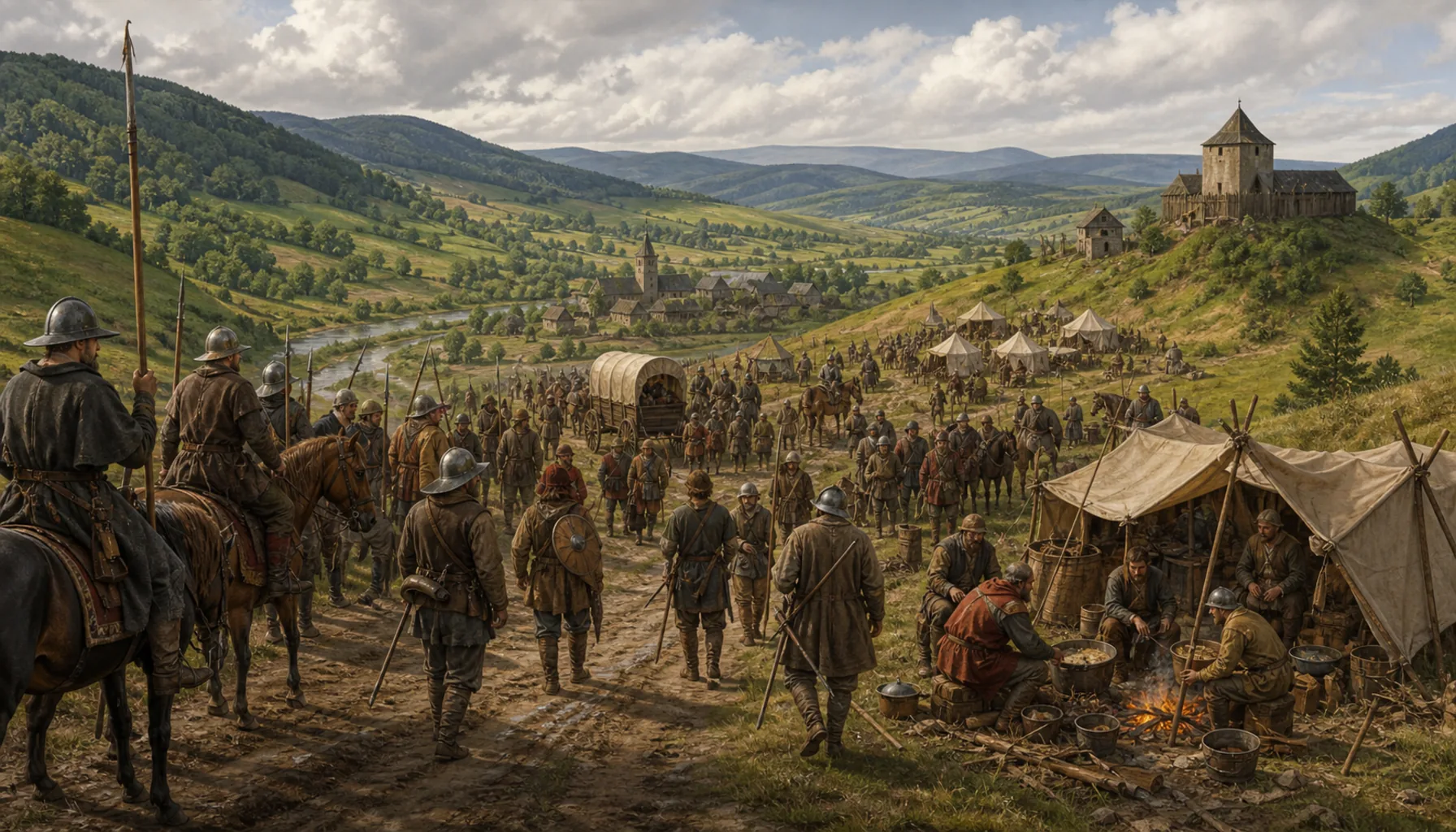 The Hussite campaigns