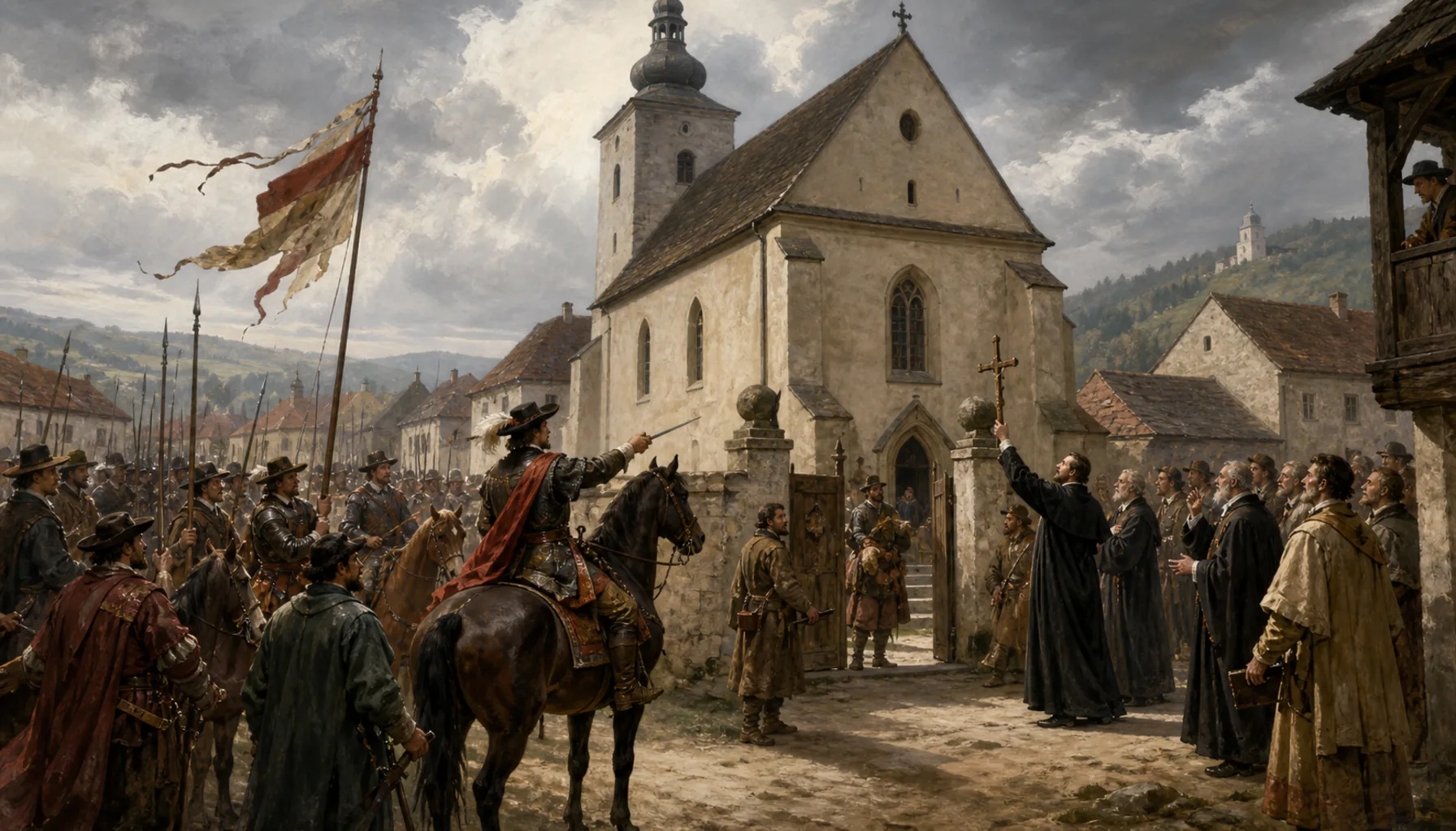 The church changes hands