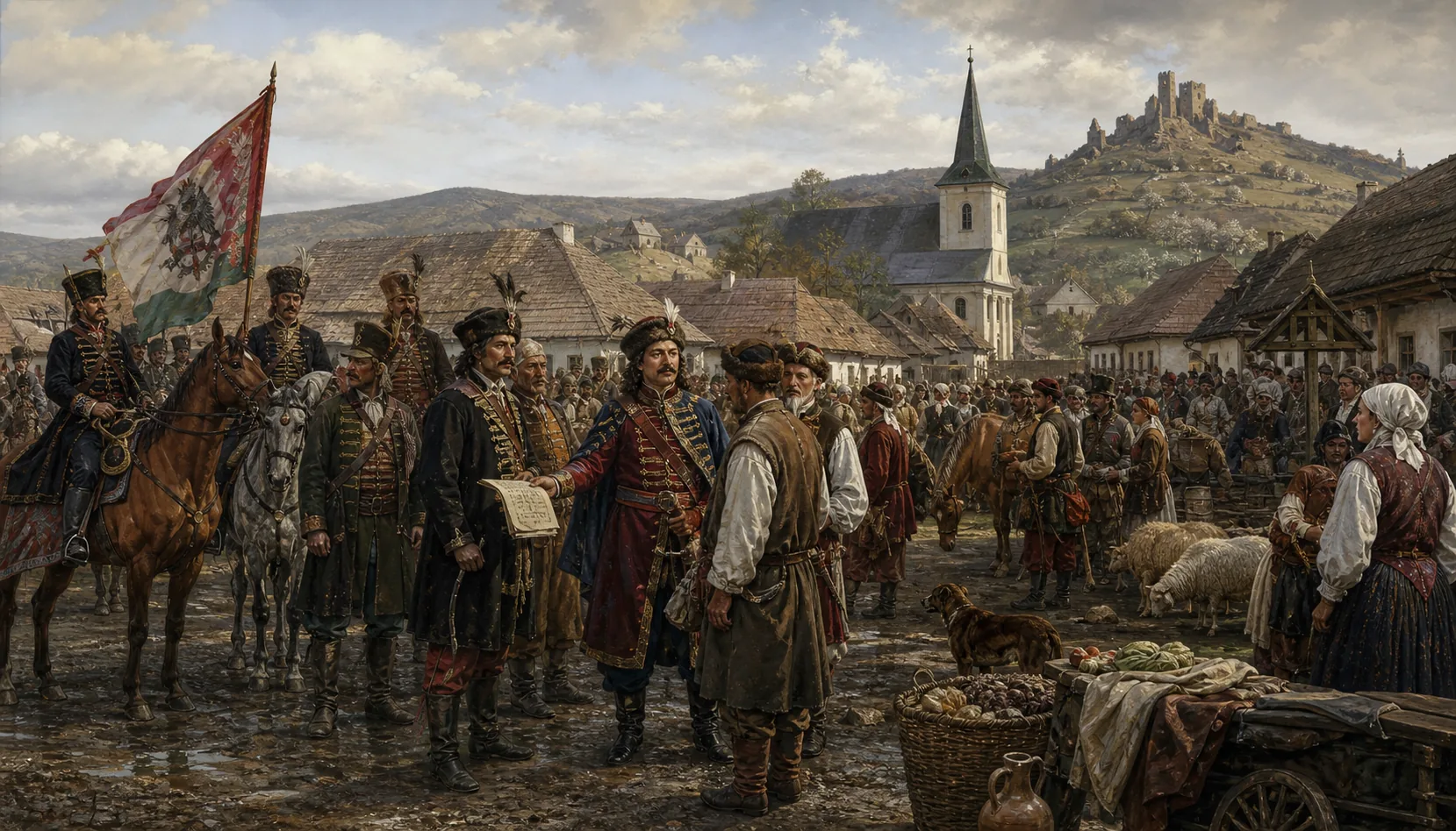 Kuruc country, and a market charter