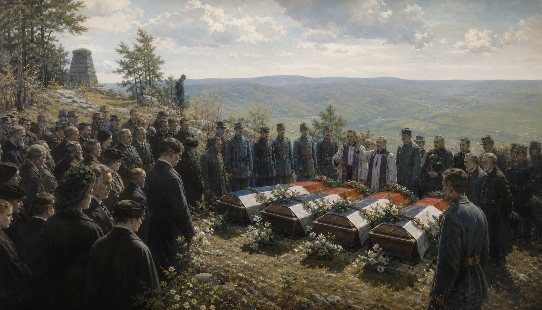 Štefánik is buried on Bradlo