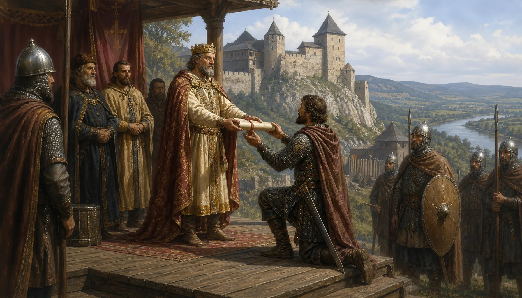 A gift to a soldier of Trenčín