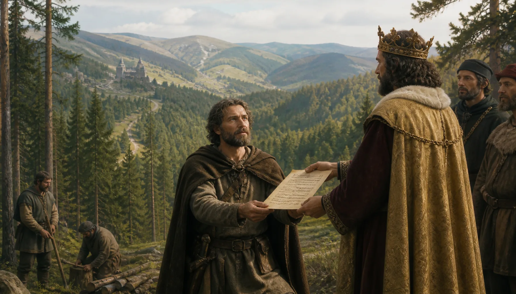 A charter, a forest and a man called Kricker