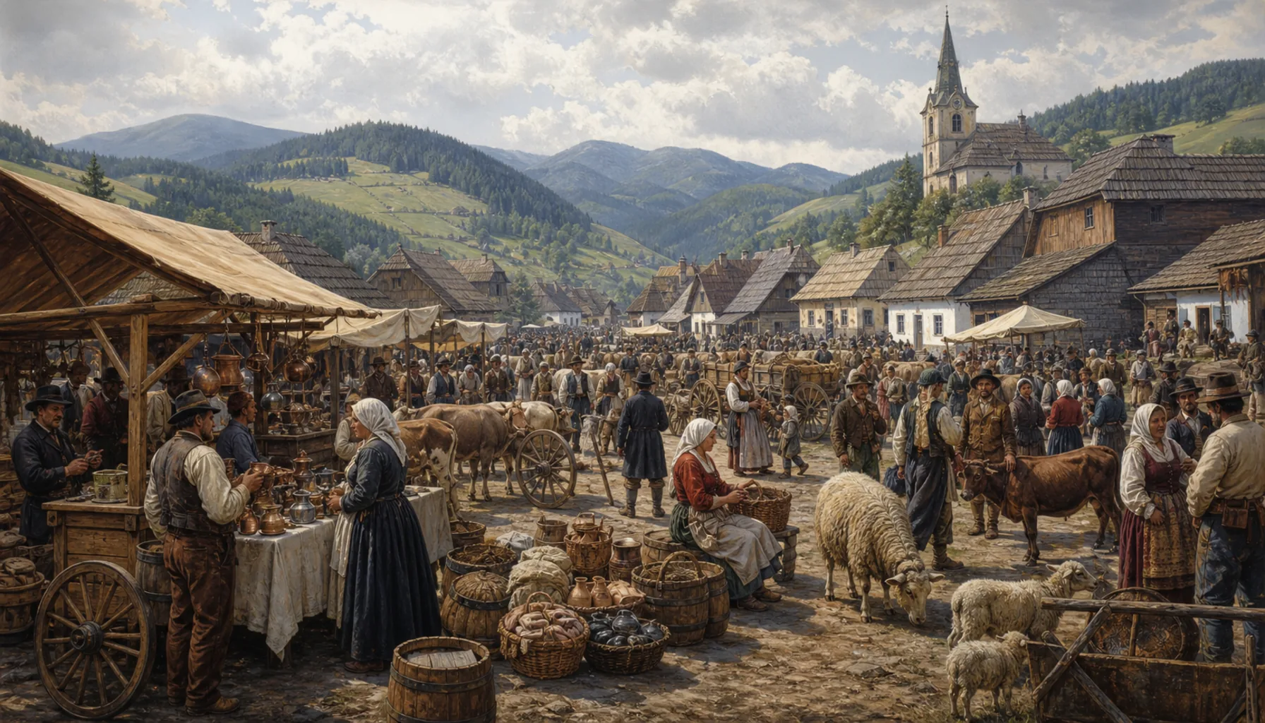 Fairs, and the end of serfdom