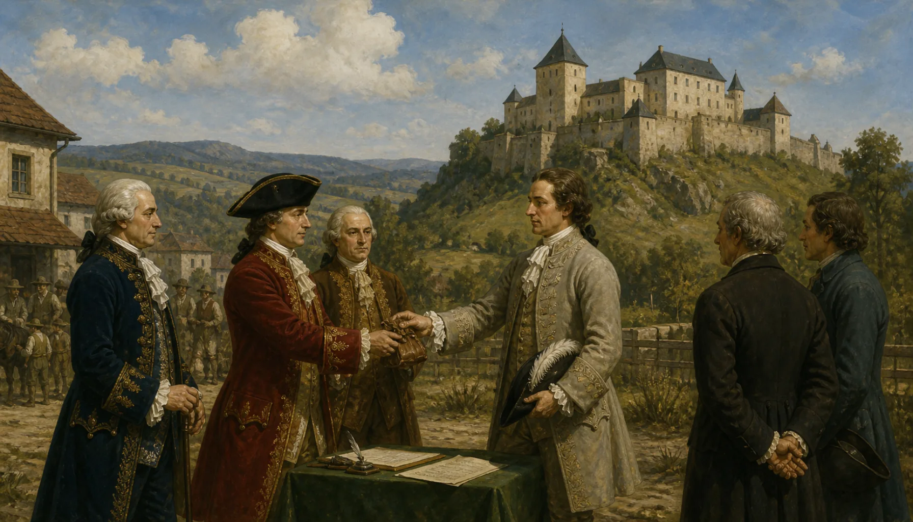 The estate changes hands