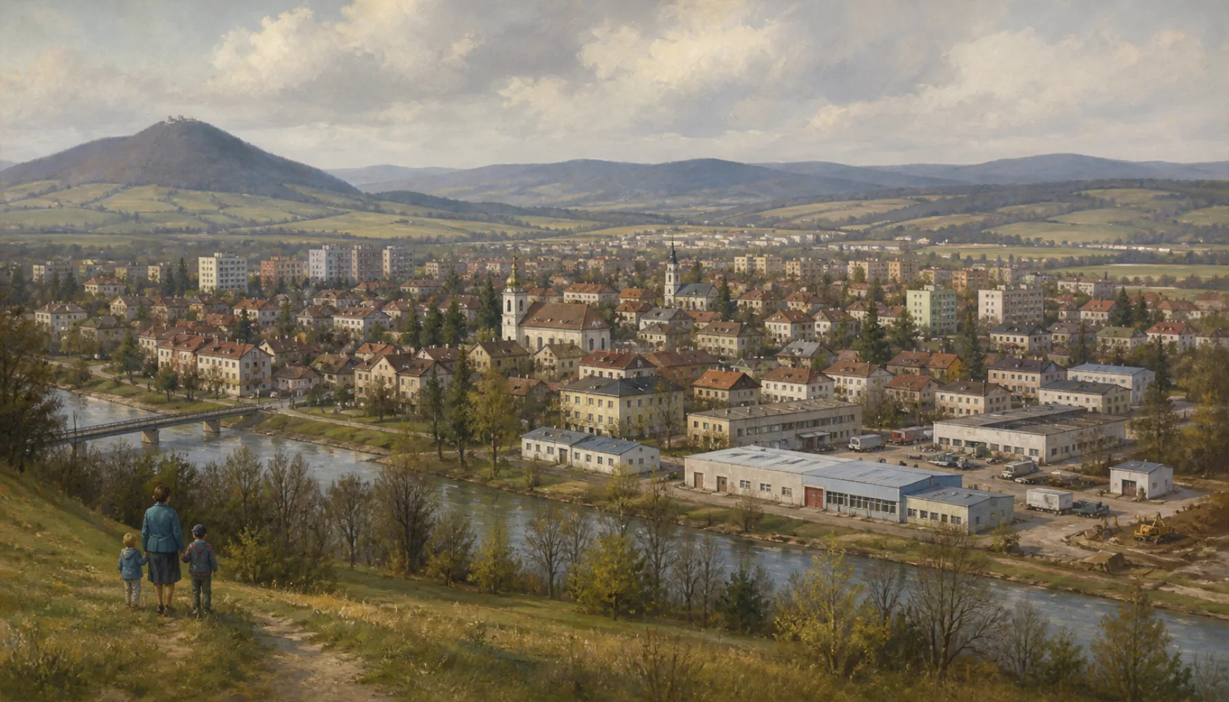 A district again