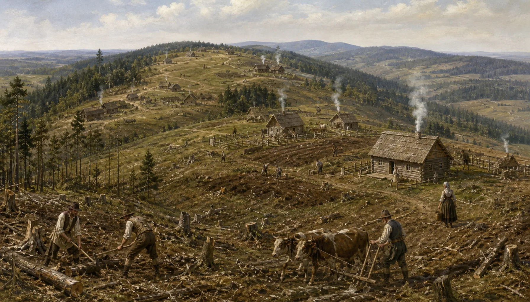 Clearing the ridges