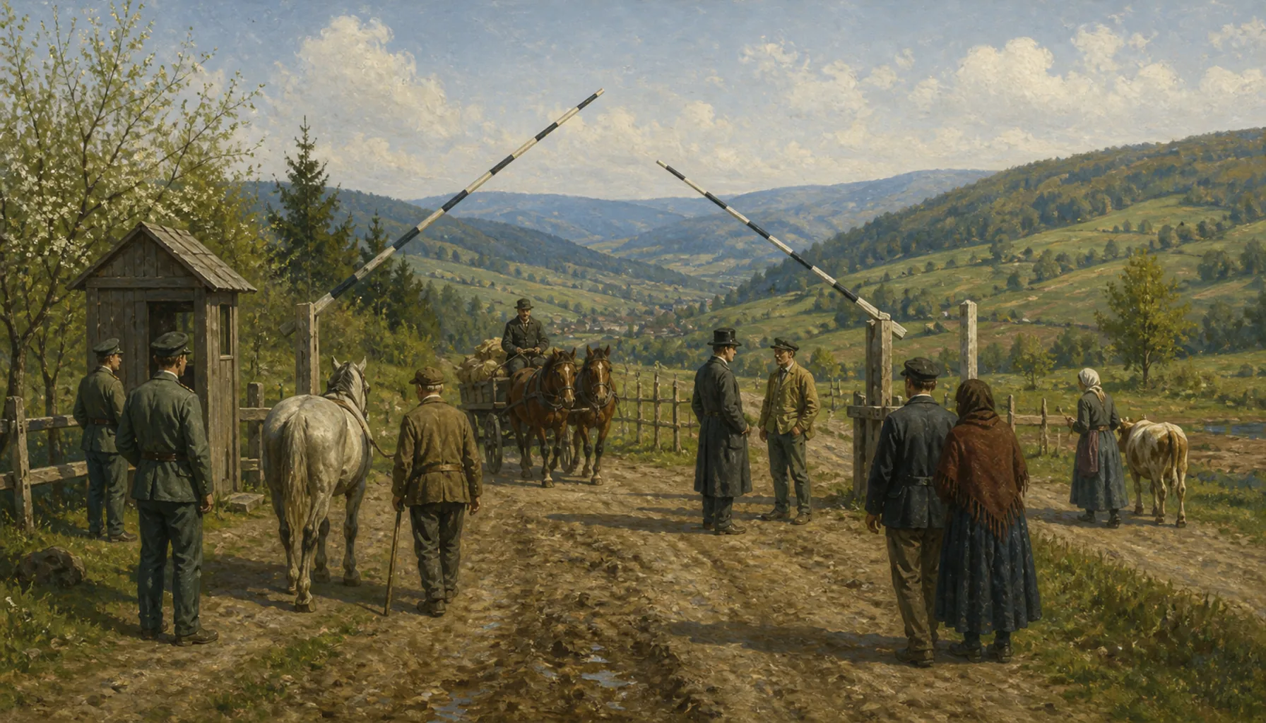 The border that disappeared