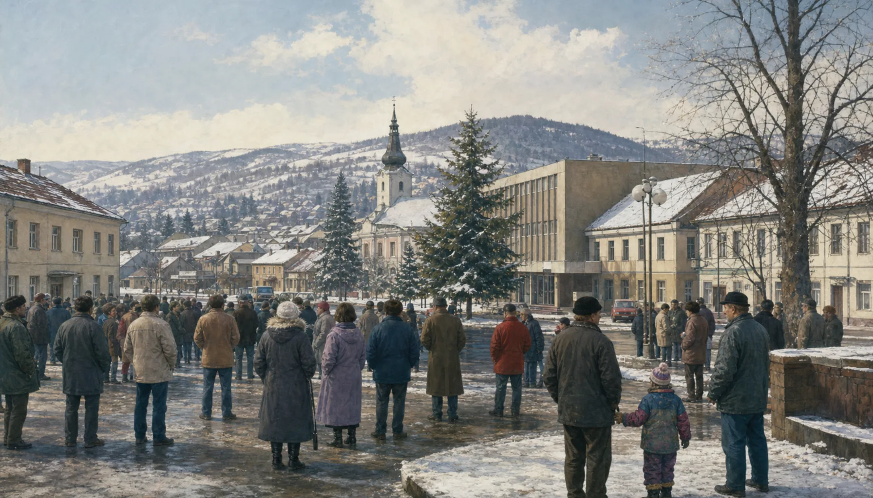 A village becomes a town