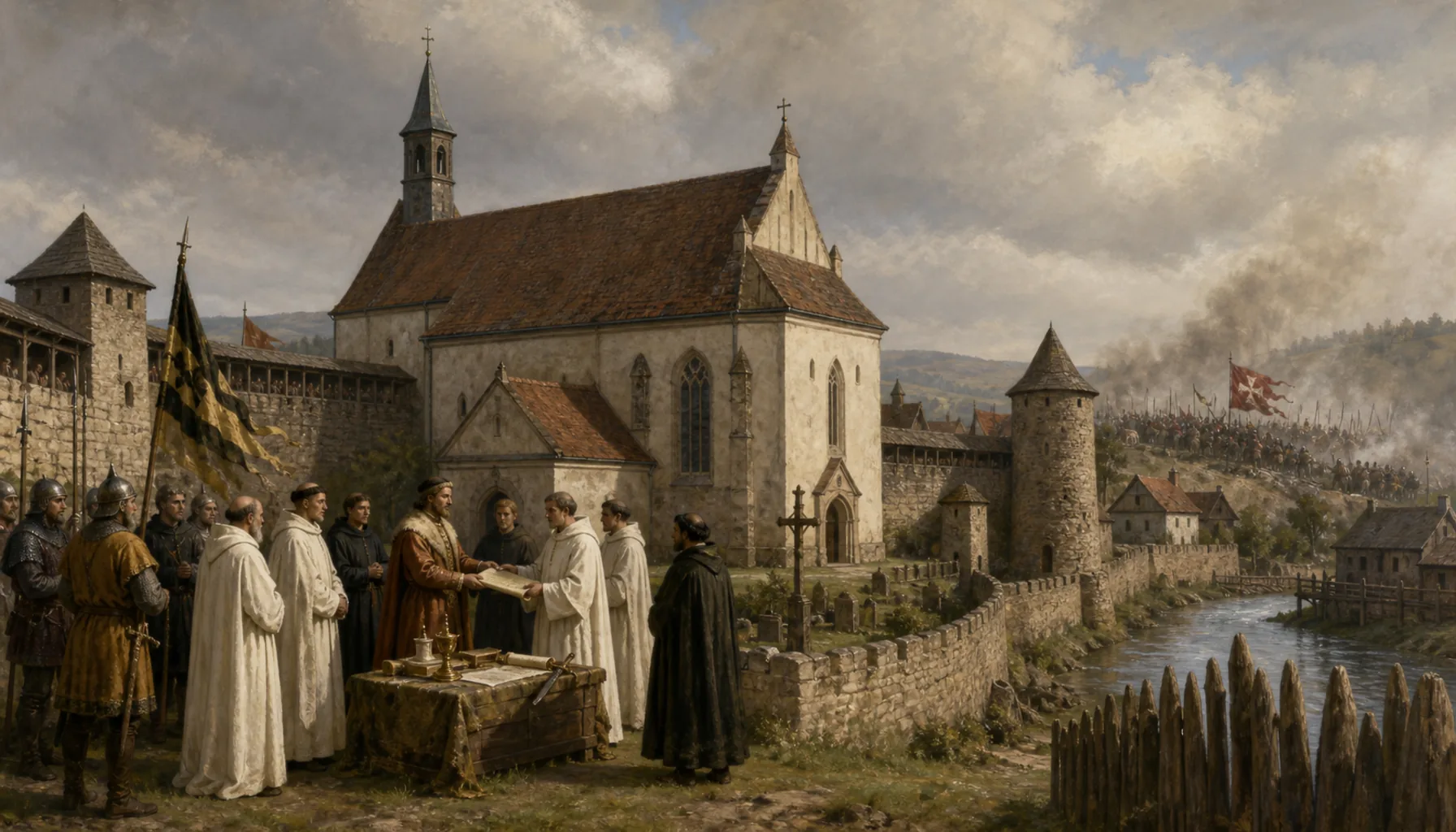 A provostry, walls, and the Hussites anyway