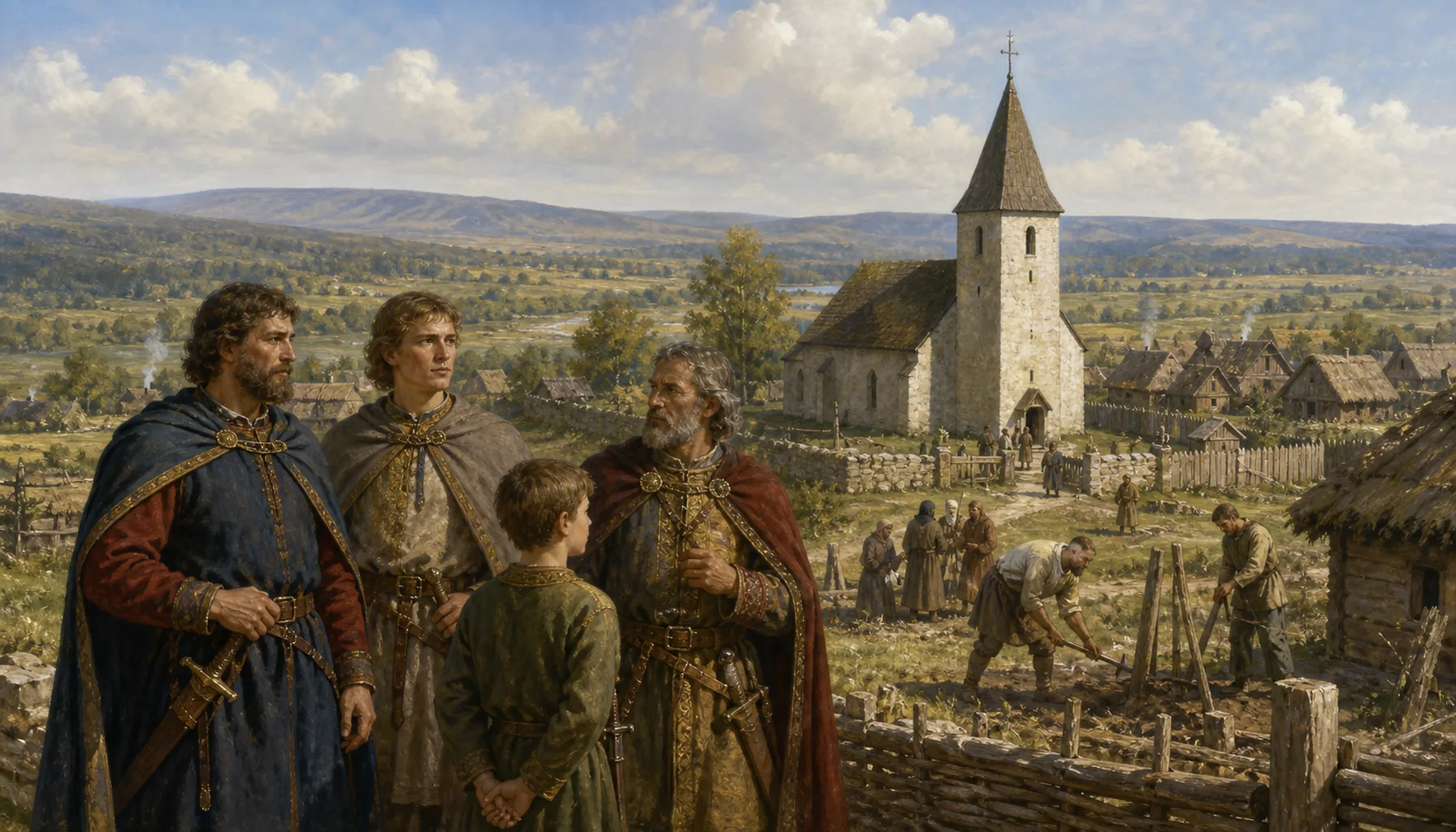 The Šimoni family, and a parish