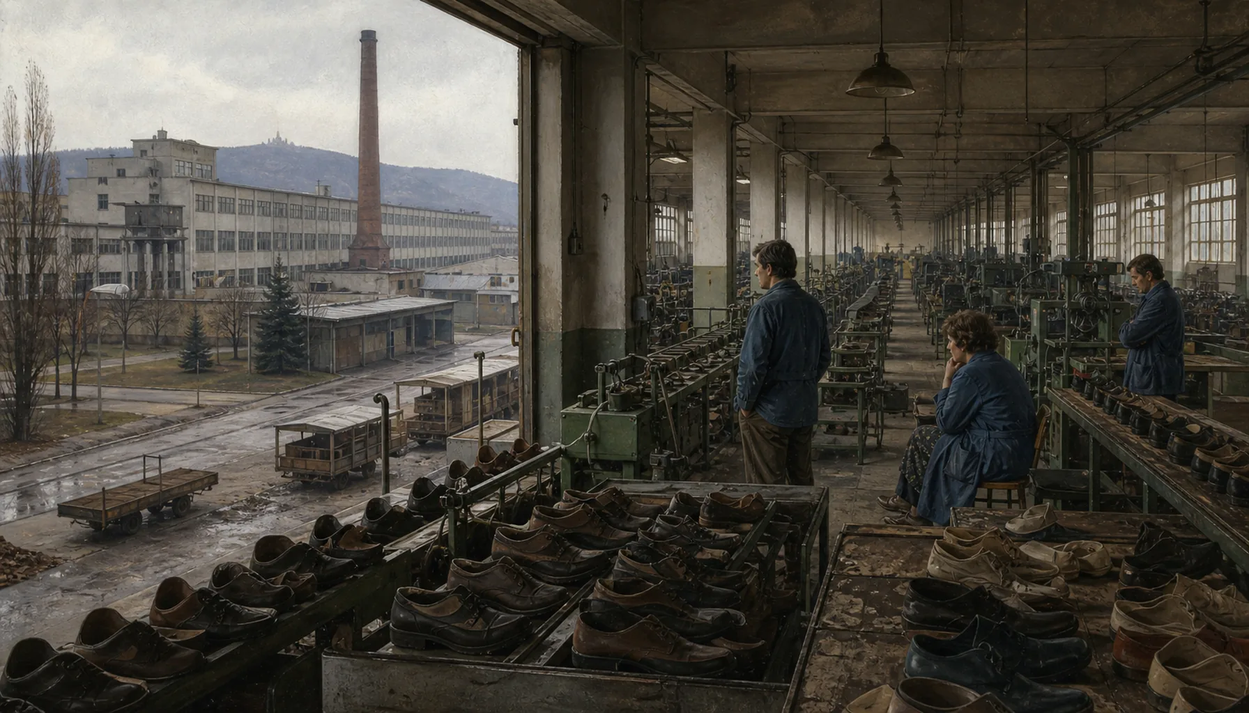 When the shoes stopped