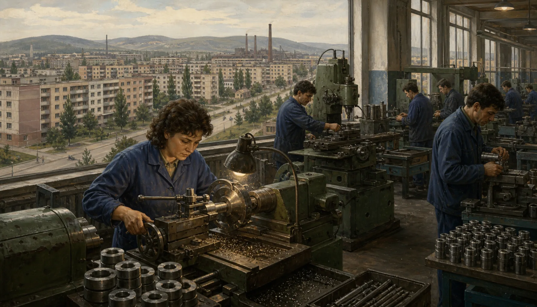 Machines instead of shoes