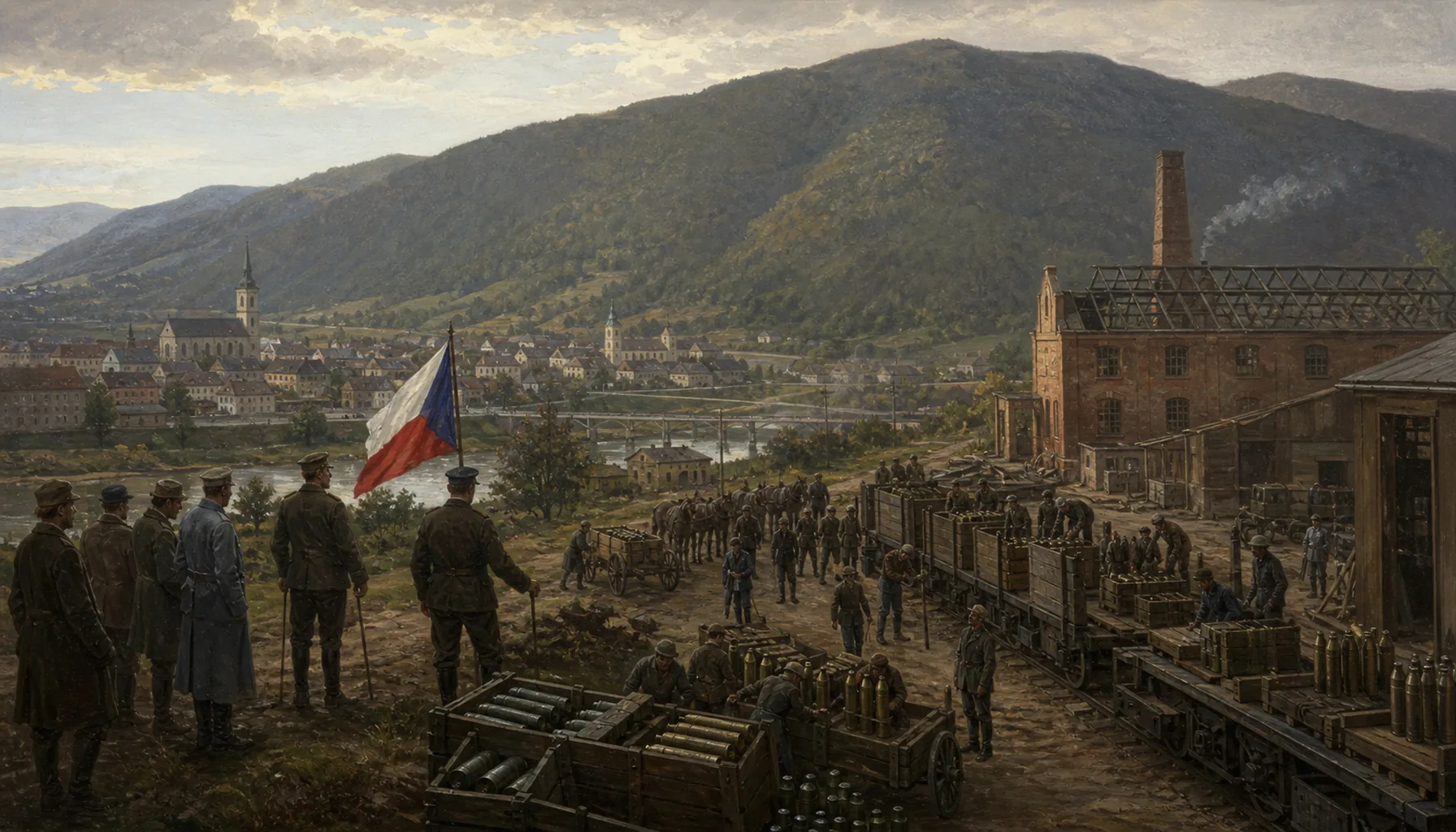 Czechoslovakia brings a cartridge factory