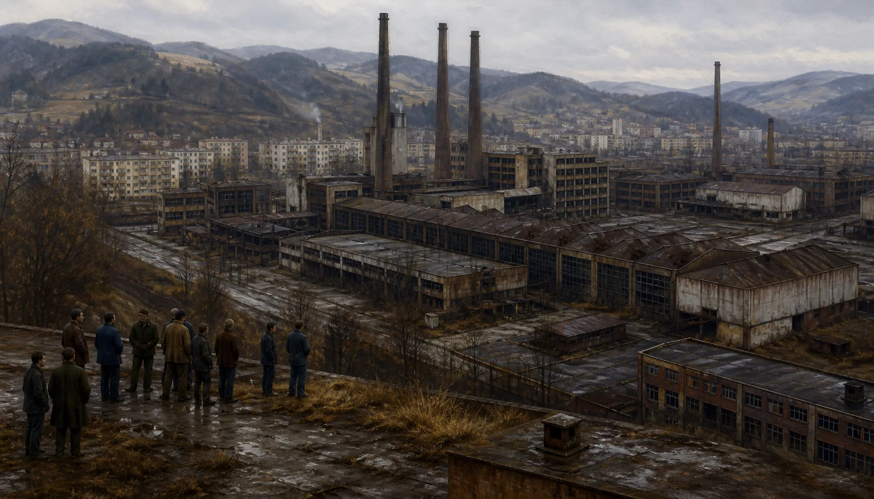 When the factory stopped