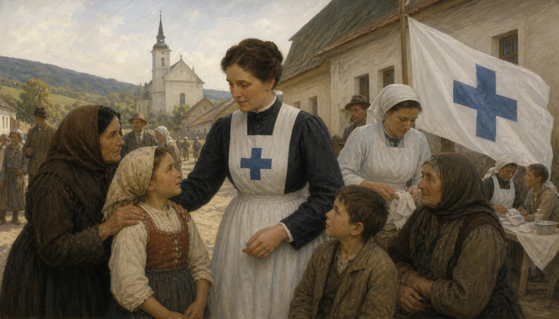 Kristína Royová and the Blue Cross