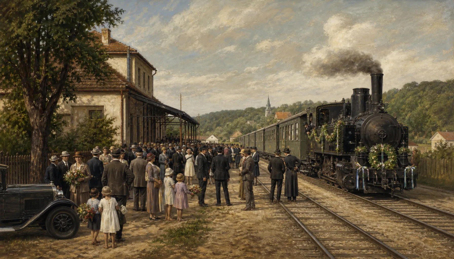 A railway at last